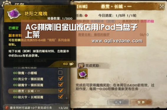 AG棋牌|旧金山饭店用iPad当盘子上菜(图2) AG娱乐